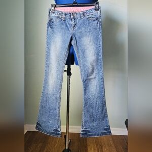 Jag Jeans Women's Low Rise Light Blue Boot Cut Denim W29 L39 Pics Measurements